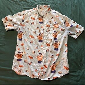 The Sandlot Men's baby blue Shirt